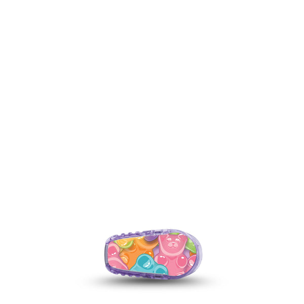 ExpressionMed Gummy Bears G6 Transmitter Sticker Colorful Gummy Candies, CGM Vinyl Sticker Design