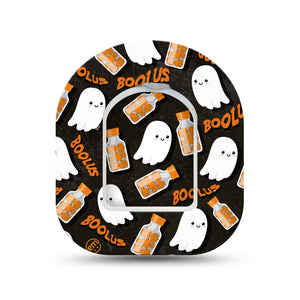 ExpressionMed Boolus Pod Mini Tape Single Sticker and Single Tape, Festive Decoration Patch Pump Design