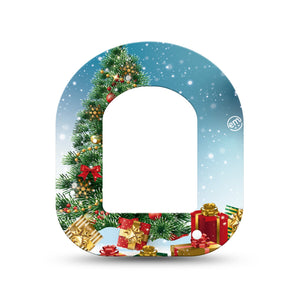 ExpressionMed Oh, Christmas Tree Pod Mini Tape Single, Christmas Tree Adhesive Patch Pump Design