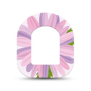 ExpressionMed Daisy Pod Mini Tape Single, Simple Flower Adhesive Patch Pump Design