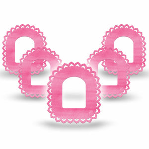 ExpressionMed Pink Horizon Pod Mandala Tape 5-Pack circular ornament pattern design