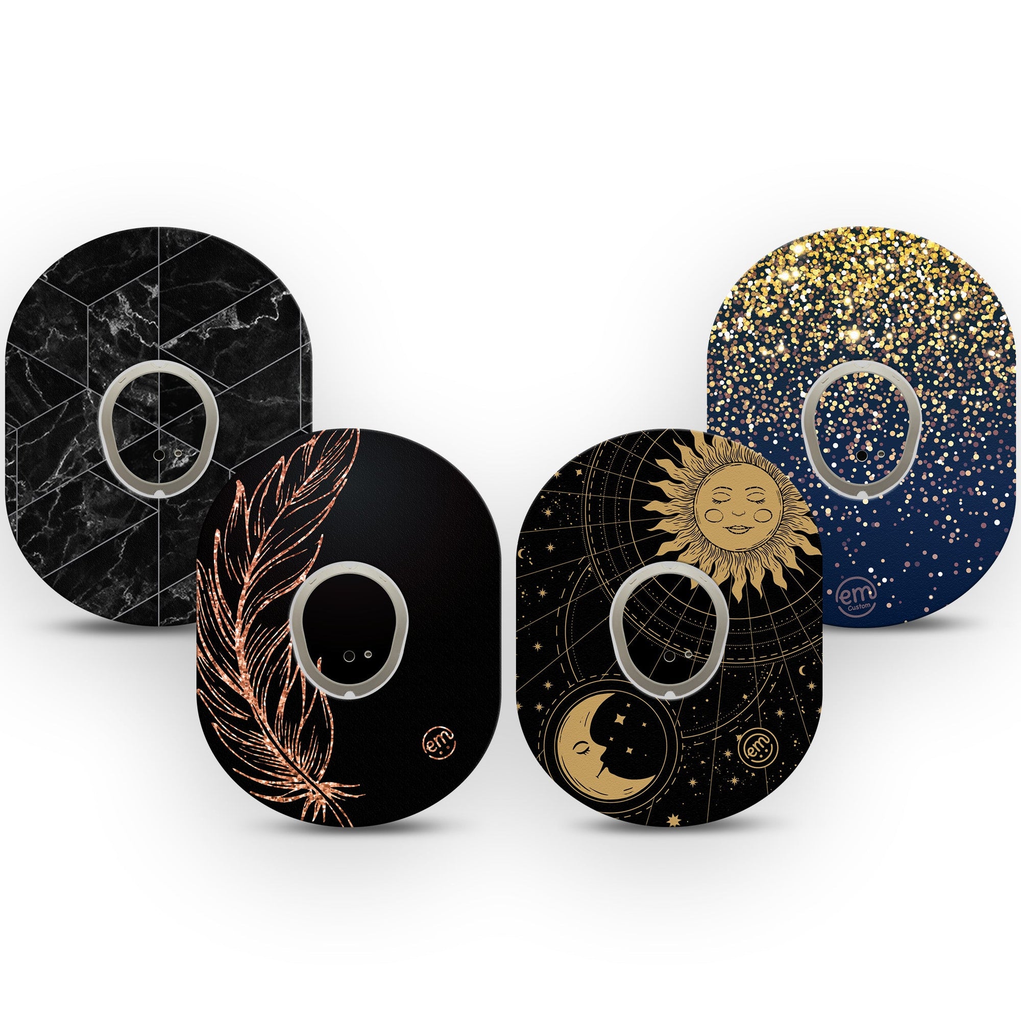 ExpressionMed Celestial Variety Pack Dexcom G7 Transmitter Sticker