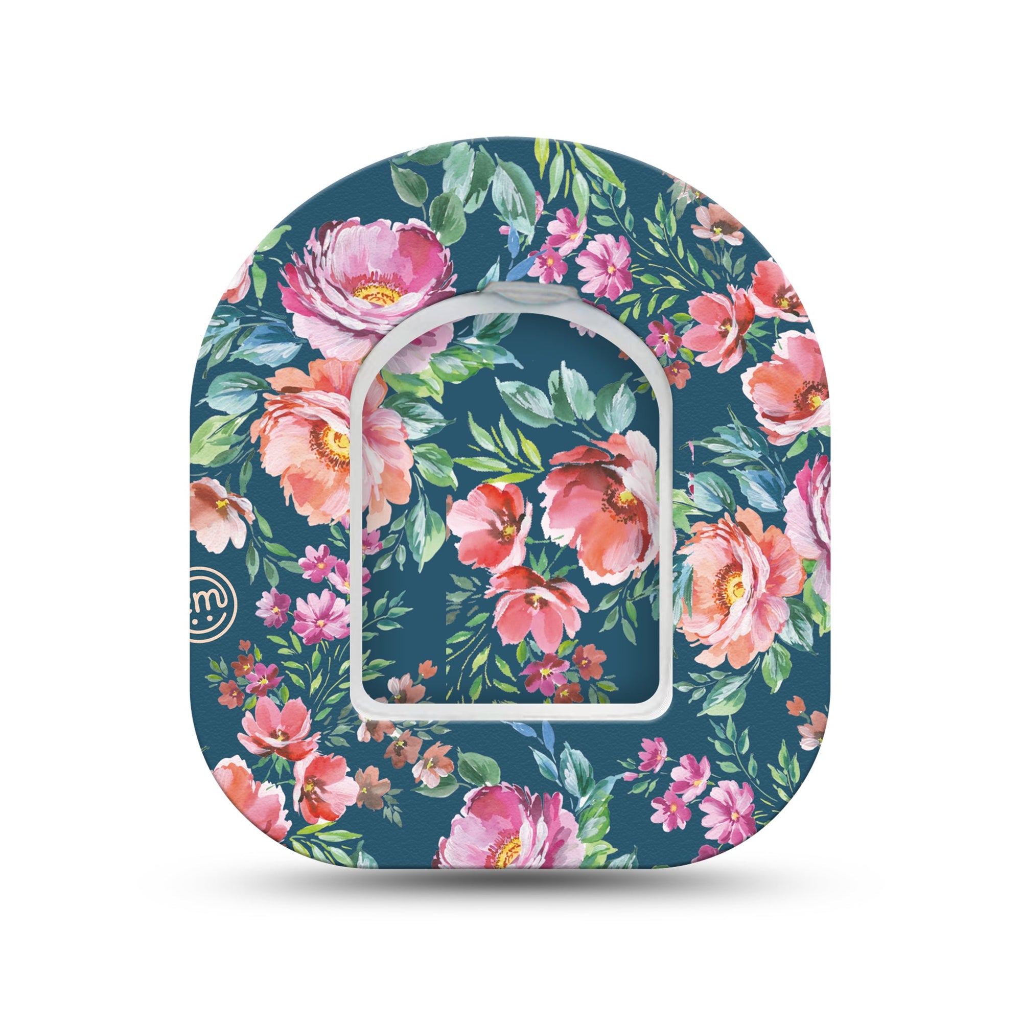 ExpressionMed Floral Enchantment Pod Mini Tape Single Sticker and Single Tape, Botanical Spell Patch Pump Design