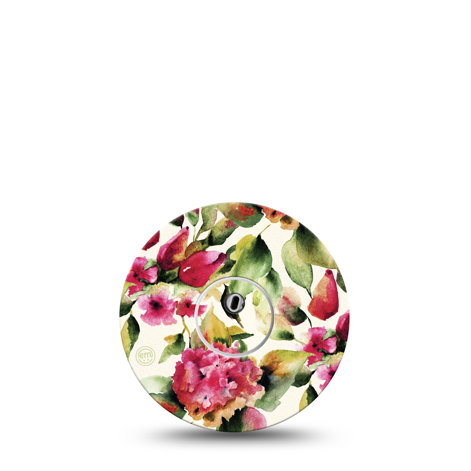 ExpressionMed Floral Romance Libre 3 Sticker, Autumn Florals CGM Vinyl Tape and Sticker Design