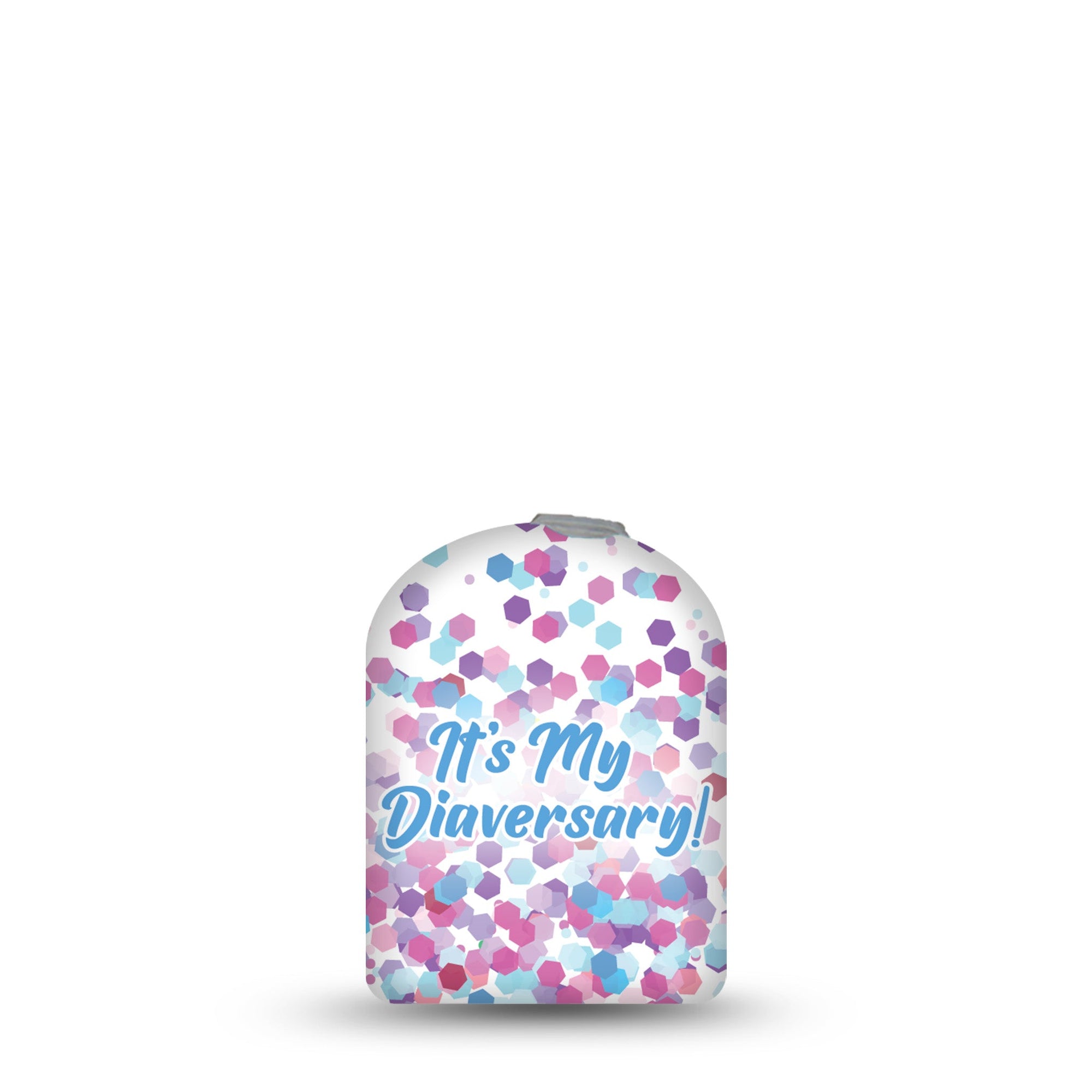 ExpressionMed It's My Diaversary Pod Sticker Diabetes Anniversary, Medtronic CGM Adhesive Sticker Design