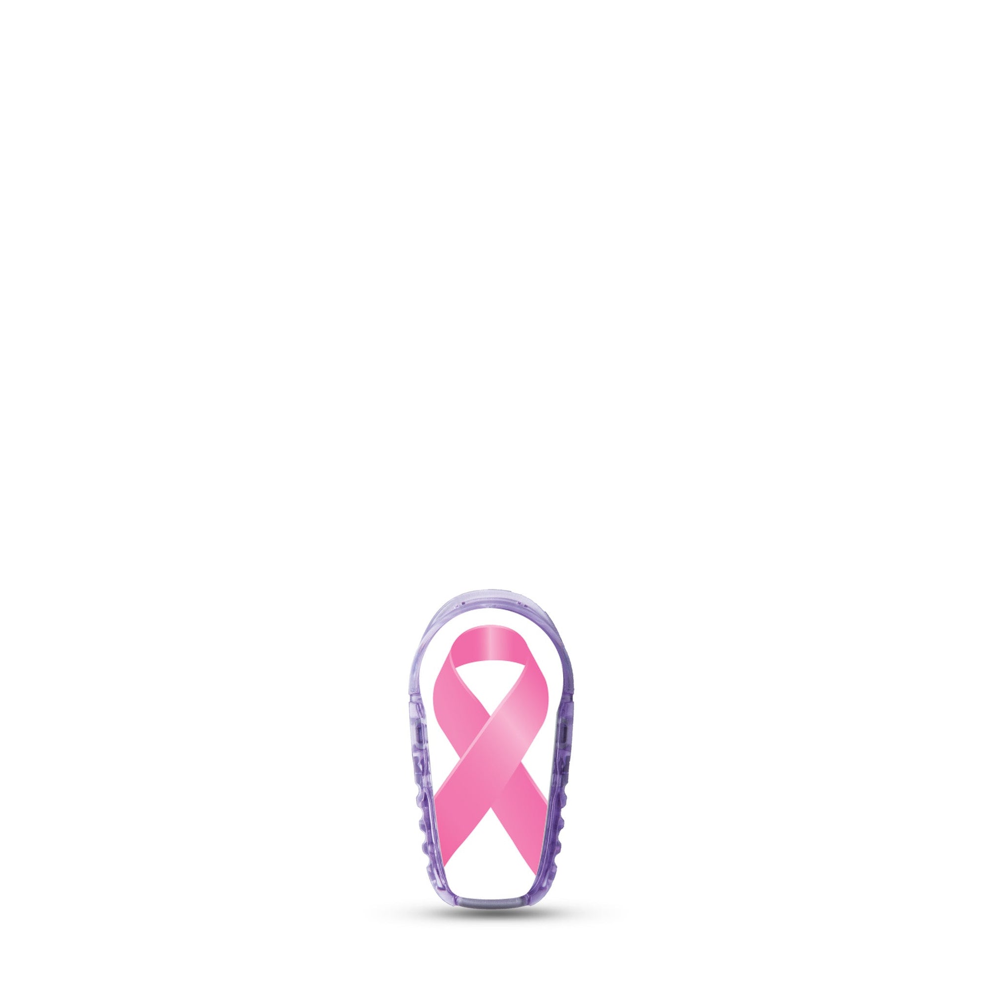 ExpressionMed Breast Cancer Awareness Dexcom G6 Sticker Pink Ribbon, CGM Adhesive Sticker Design