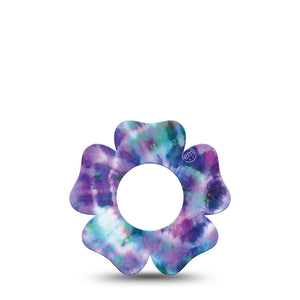 ExpressionMed  Purple Tie Dye Libre Flower Tape tye die adhesive tape design