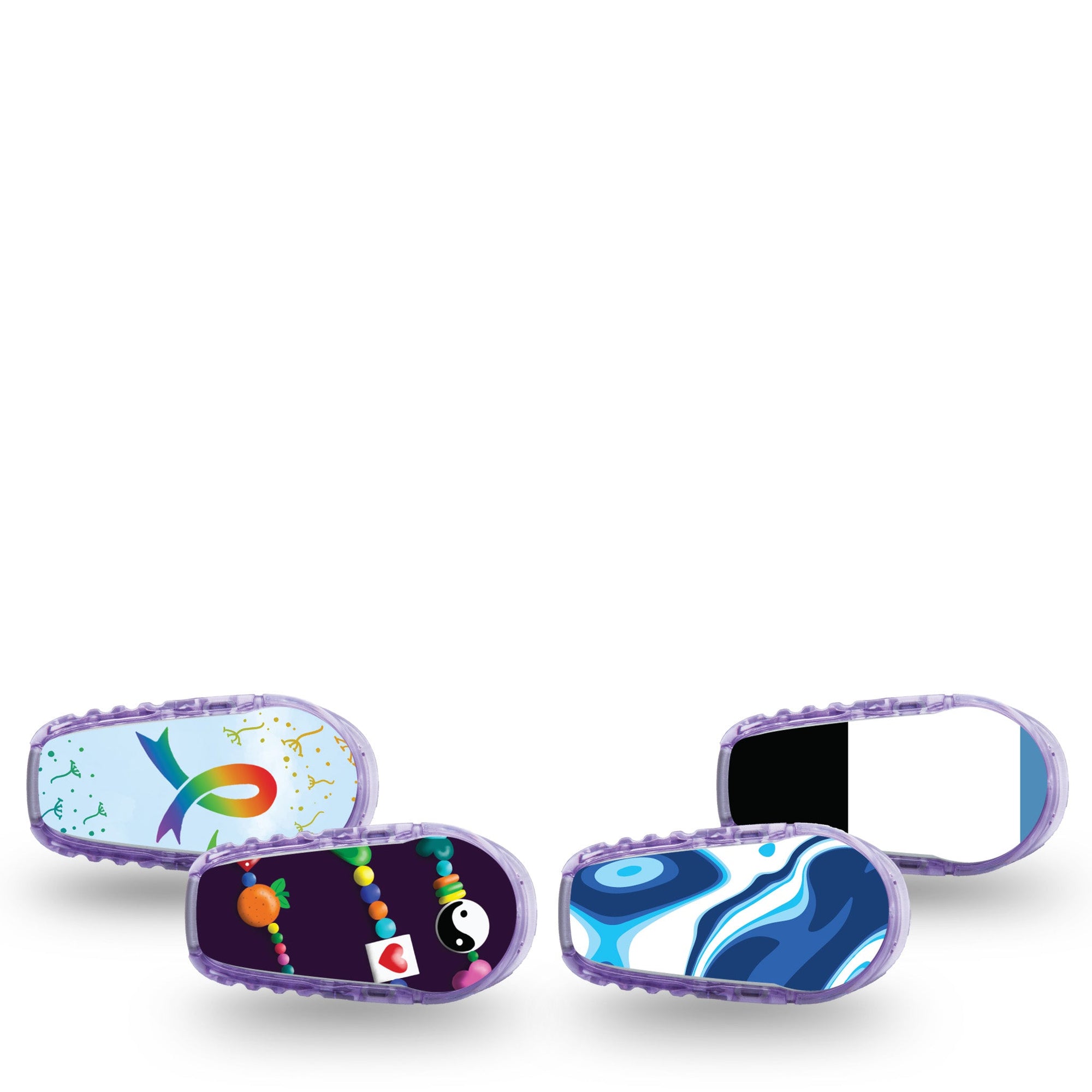 ExpressionMed National Diabetes Awareness Month Variety Pack Dexcom G6  Transmitter Sticker