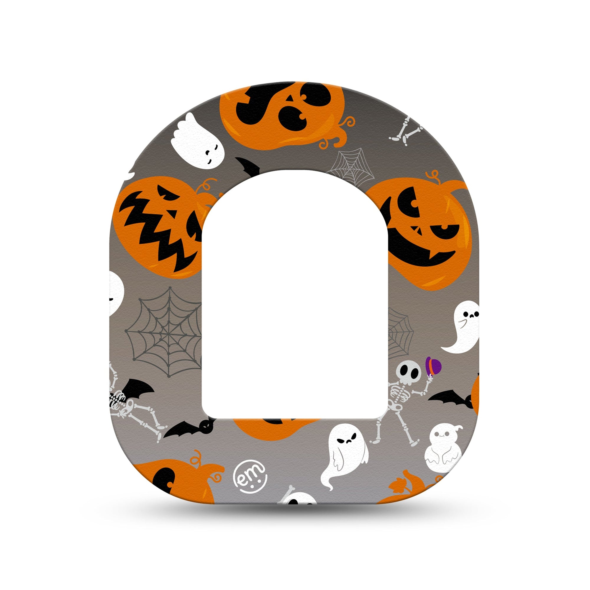 ExpressionMed Halloweeny Pod Mini Tape Single, Spooky Vibes Adhesive Tape Pump Design