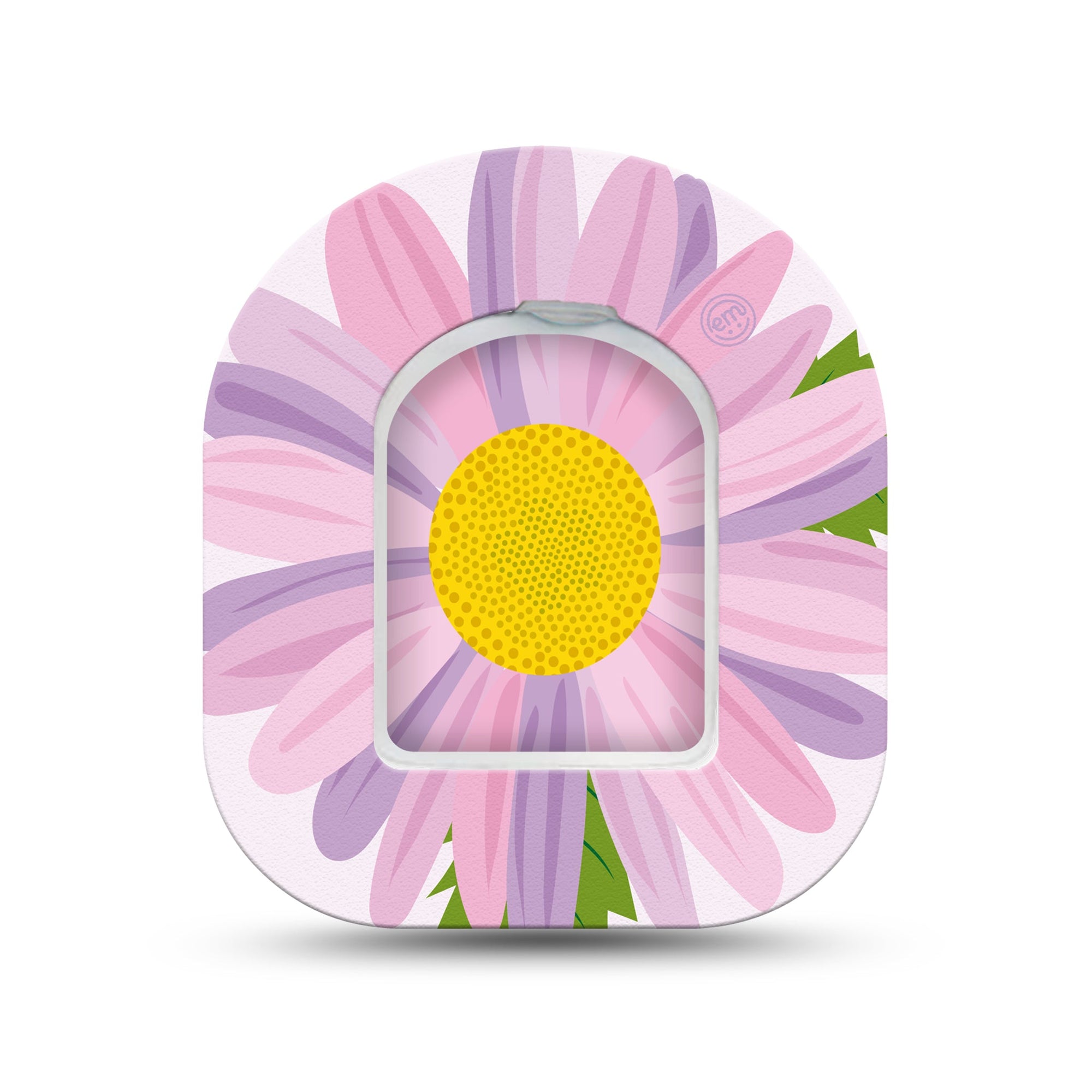 ExpressionMed Daisy Pod Mini Tape Single Sticker and Single Tape, Garden Favorite Fixing Ring Tape Pump Design