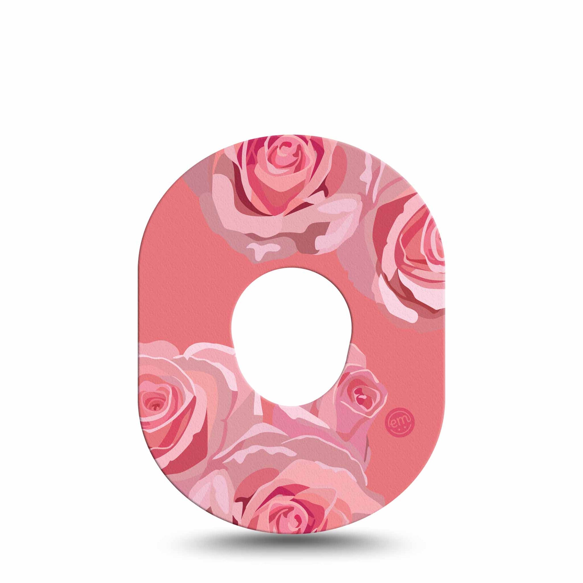 ExpressionMed Pretty Pink Roses Dexcom G6 Patch