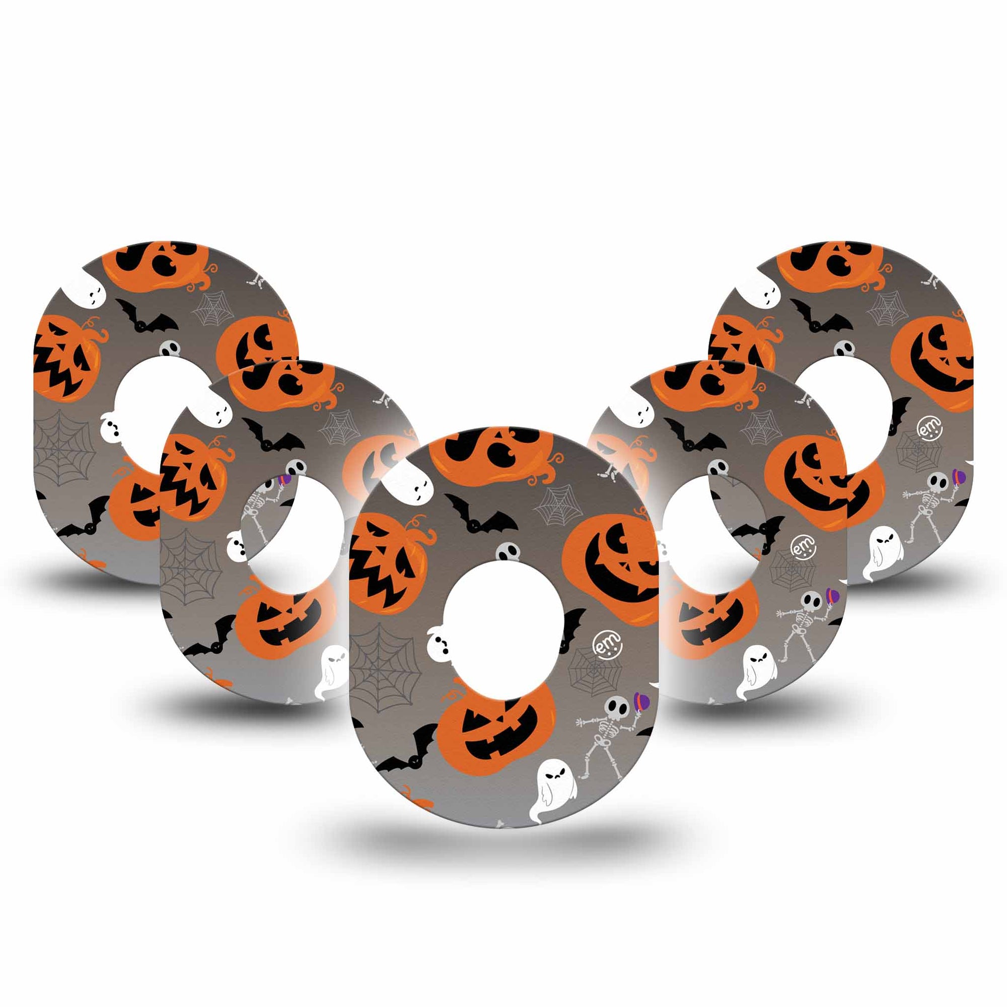 ExpressionMed Halloweeny Dexcom G7 Tape, 5-Pack, Spooky Season Themed, CGM Patch Design, Dexcom Stelo Glucose Biosensor System