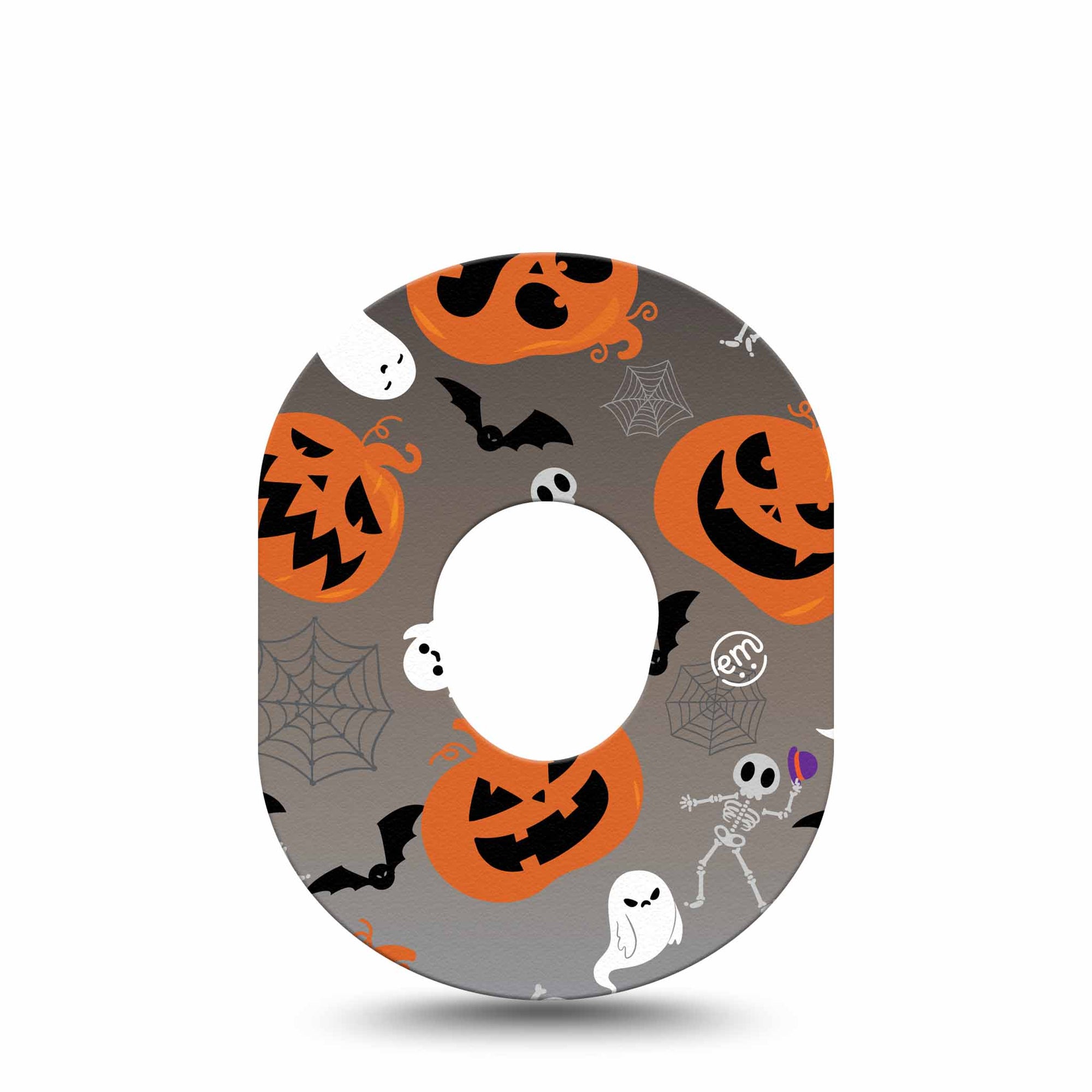 ExpressionMed Halloweeny Dexcom G7 Tape, Single, Spooky Halloween Inspired, CGM Adhesive Patch Design, Dexcom Stelo Glucose Biosensor System