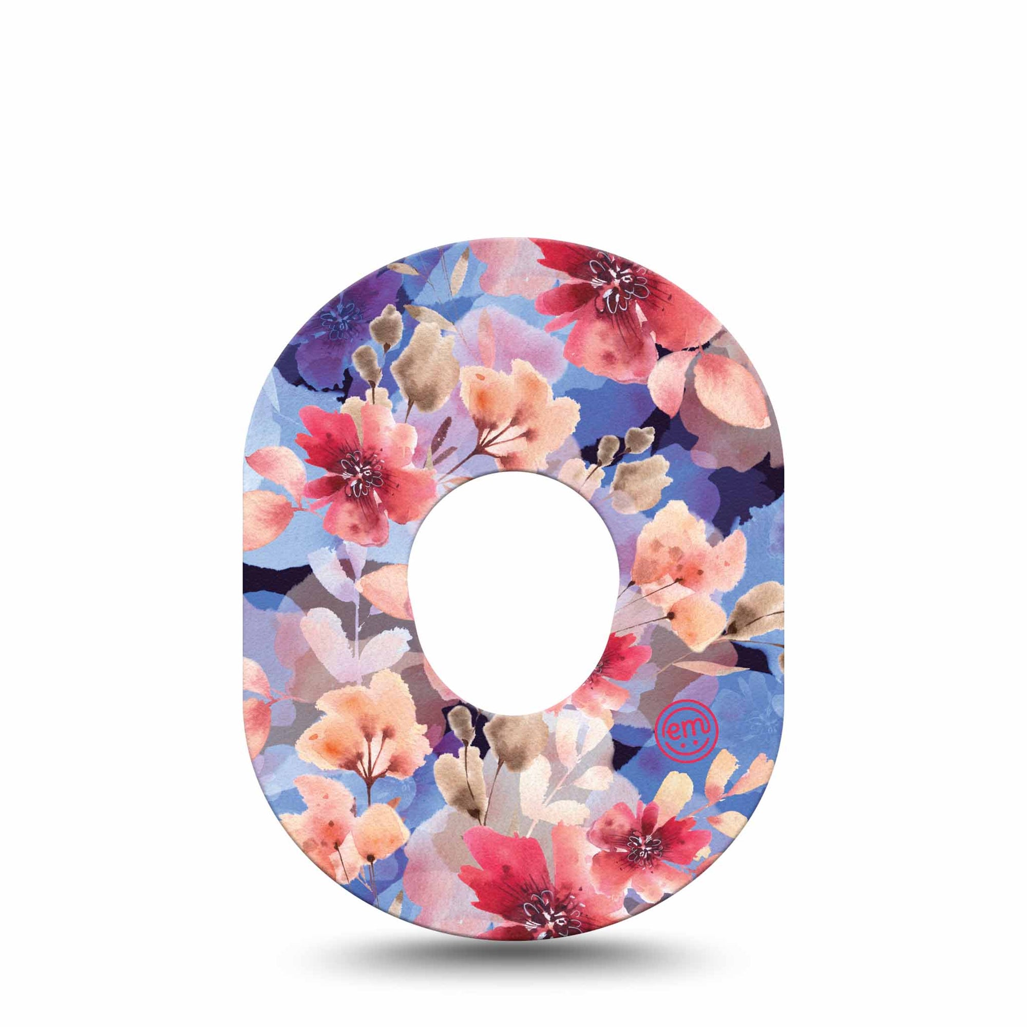 ExpressionMed Magical Blooms Dexcom G7 Tape, Single, Floral Beauties Inspired, CGM Patch Design, Dexcom Stelo Glucose Biosensor System