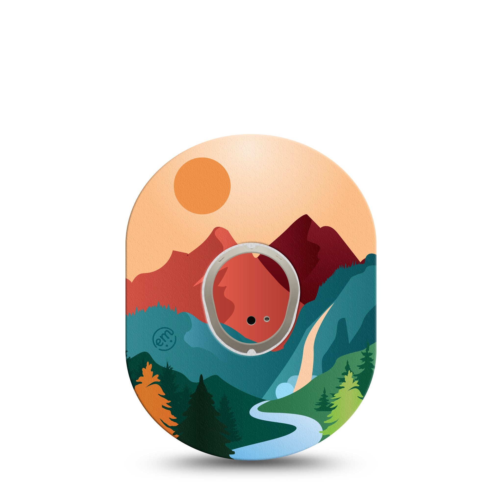 ExpressionMed National Parks Dexcom G7 Transmitter Sticker