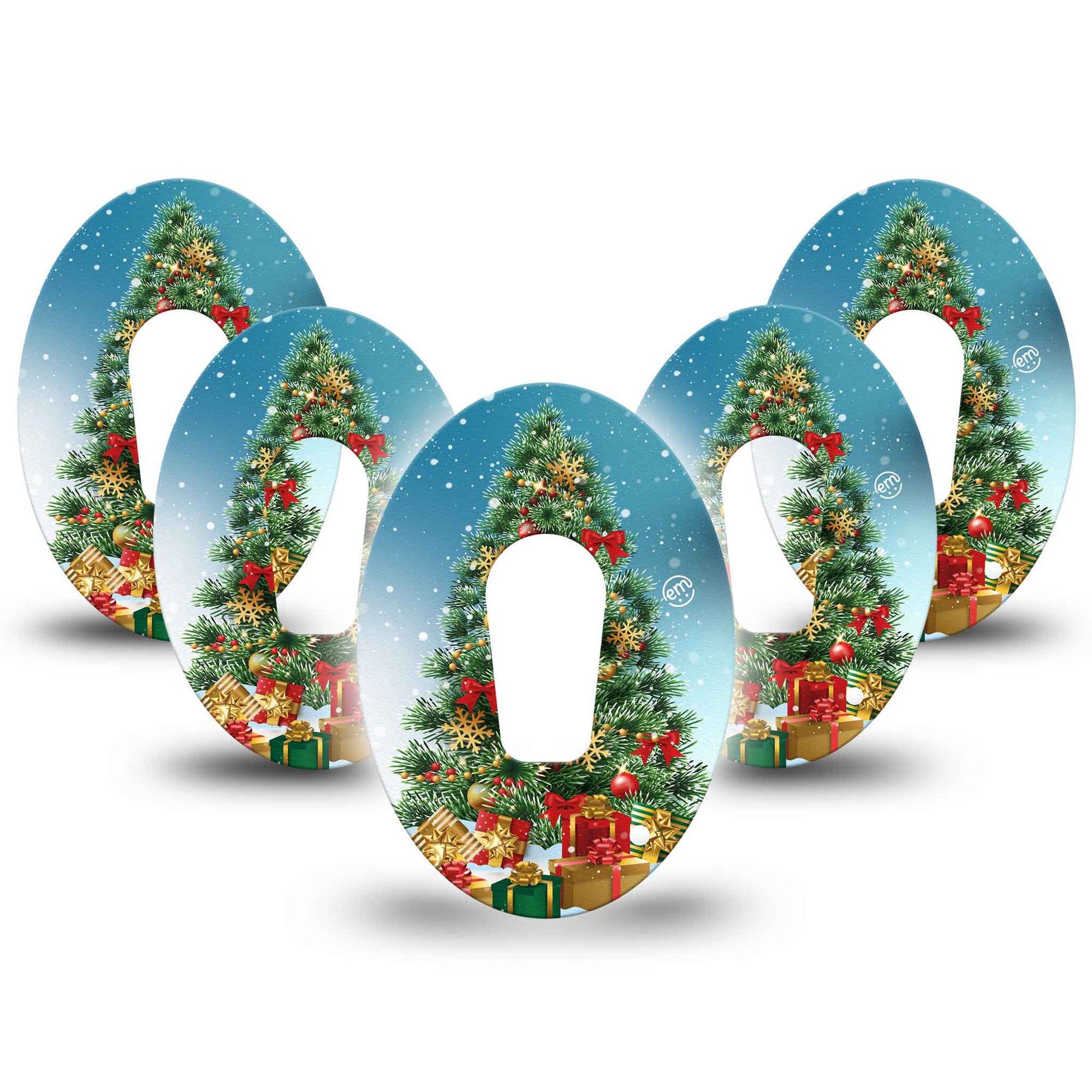ExpressionMed Oh, Christmas Tree Dexcom G6 Cover 5-Pack