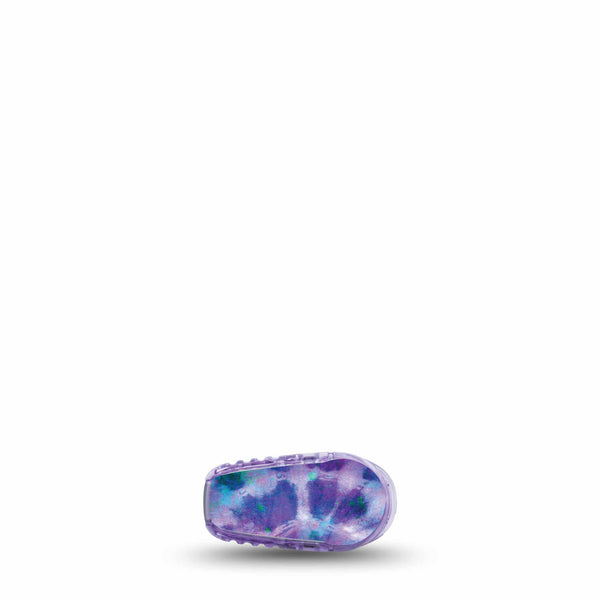 ExpressionMed Purple Tie Dye Center Sticker