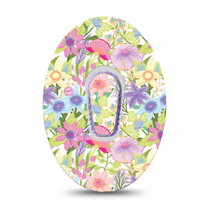 ExpressionMed Fantasy Florals G6 Center Sticker