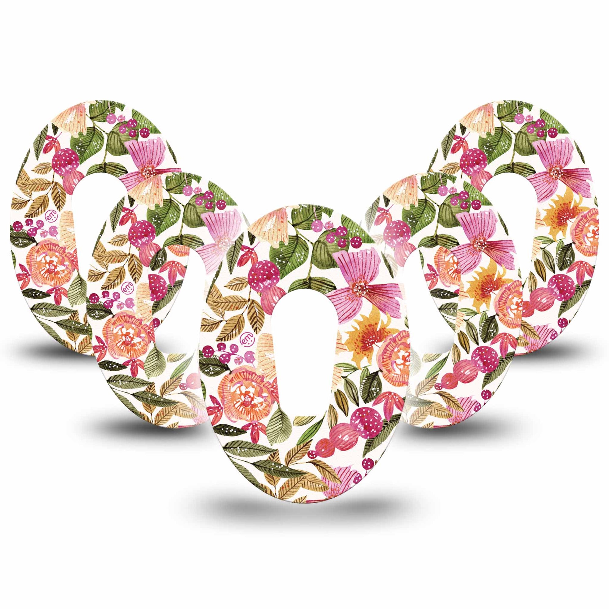 Spring Bouquet Dexcom G6 Tape, 5-Pack, Eastertide Florals Inspired, CGM Plaster Patch Design