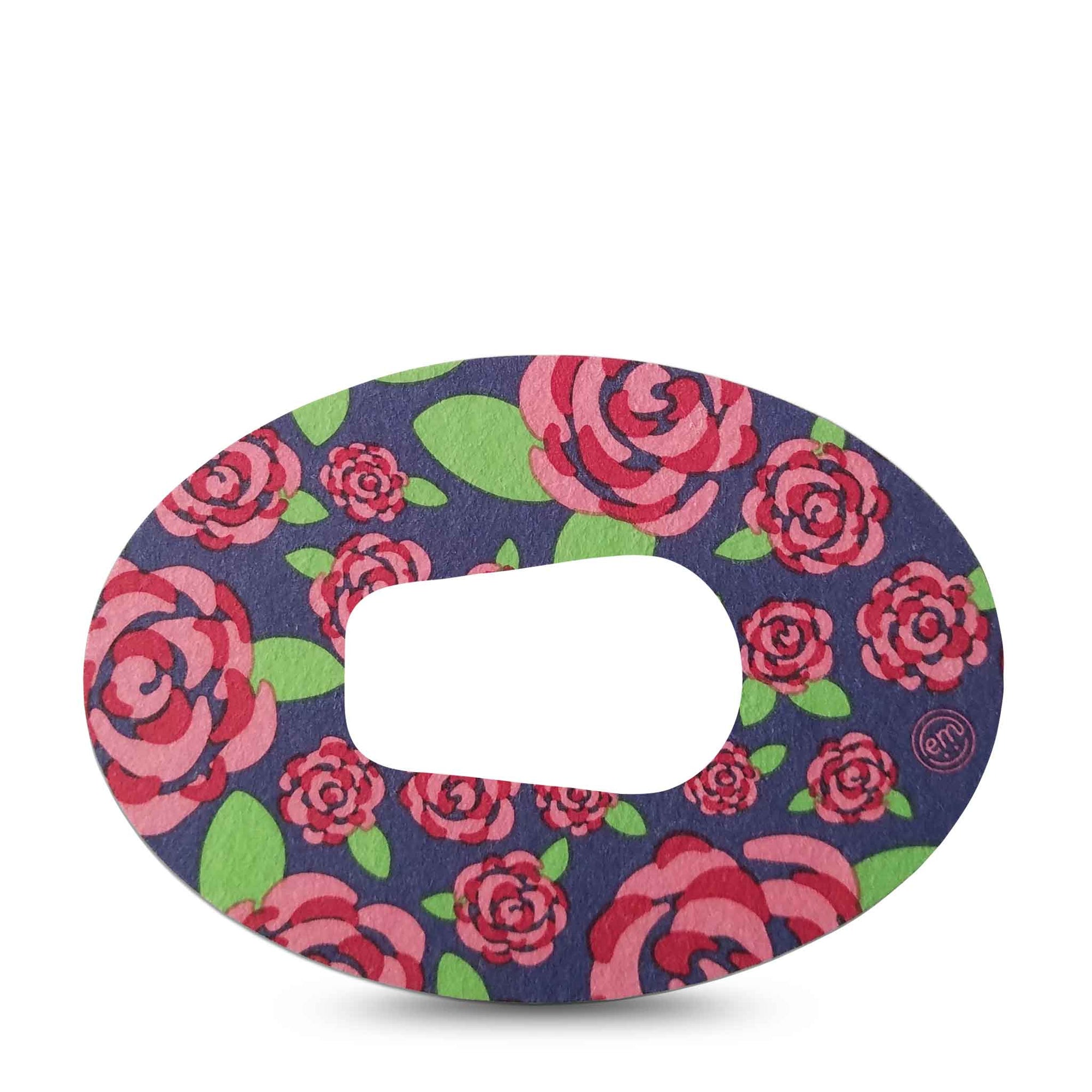 ExpressionMed Pretty Pink Roses Dexcom G6 Wide Tape
