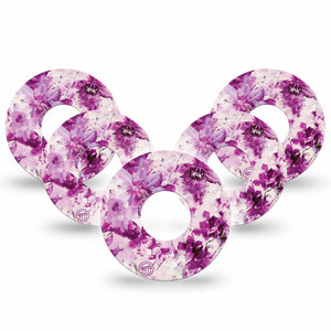 ExpressionMed Violet Orchids Infusion Set Tapes