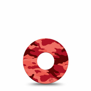 ExpressionMed Red Camo Infusion Set Tape