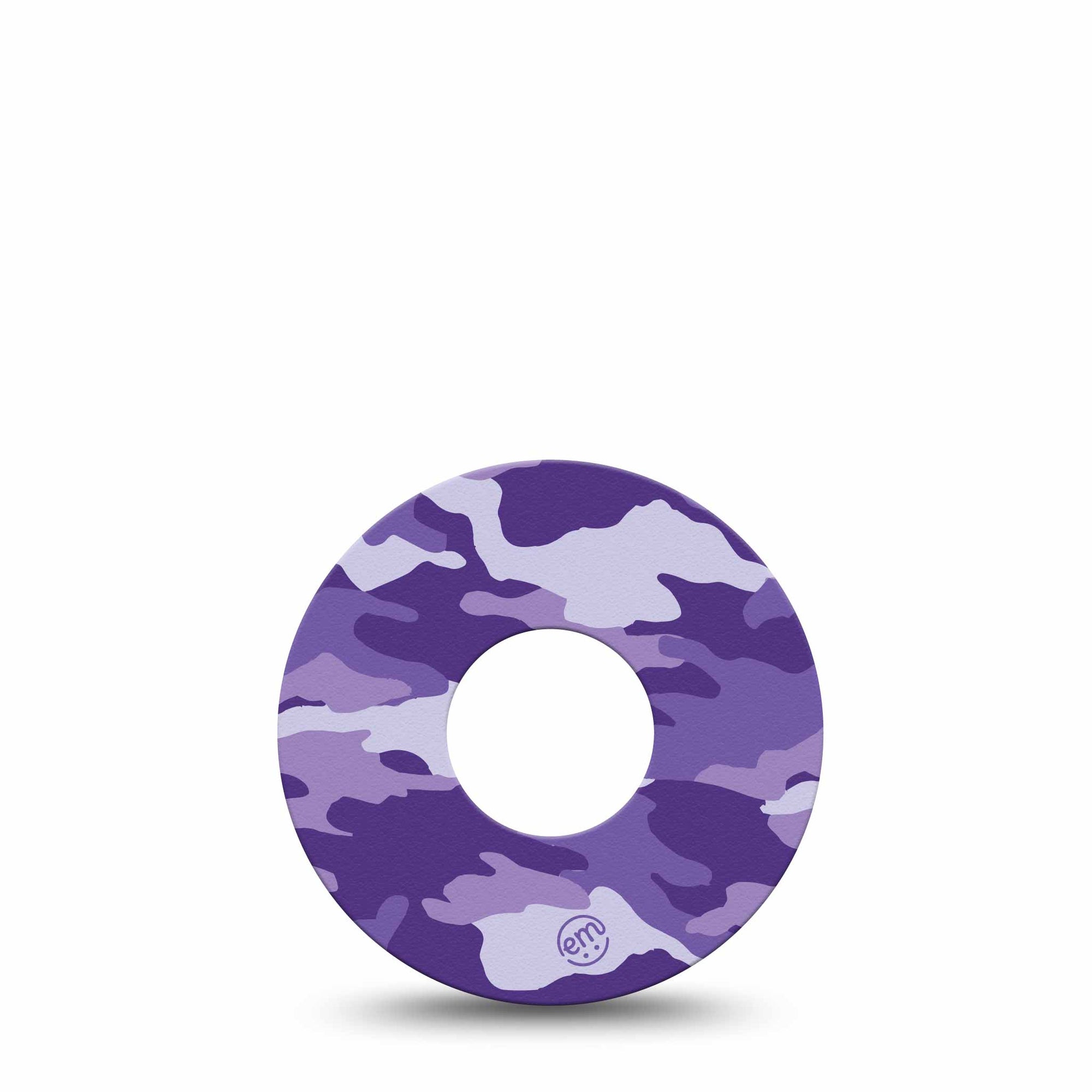 ExpressionMed Purple Camo Infusion Set Adhesive Tape, Single, Purple Camo Colored Design for pump