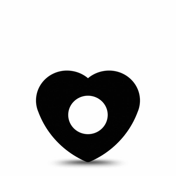 Infusion Set Heart Tape Black
