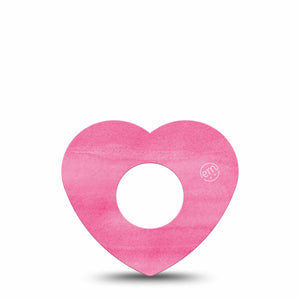 ExpressionMed Pink Horizon Heart Infusion Set Tapes