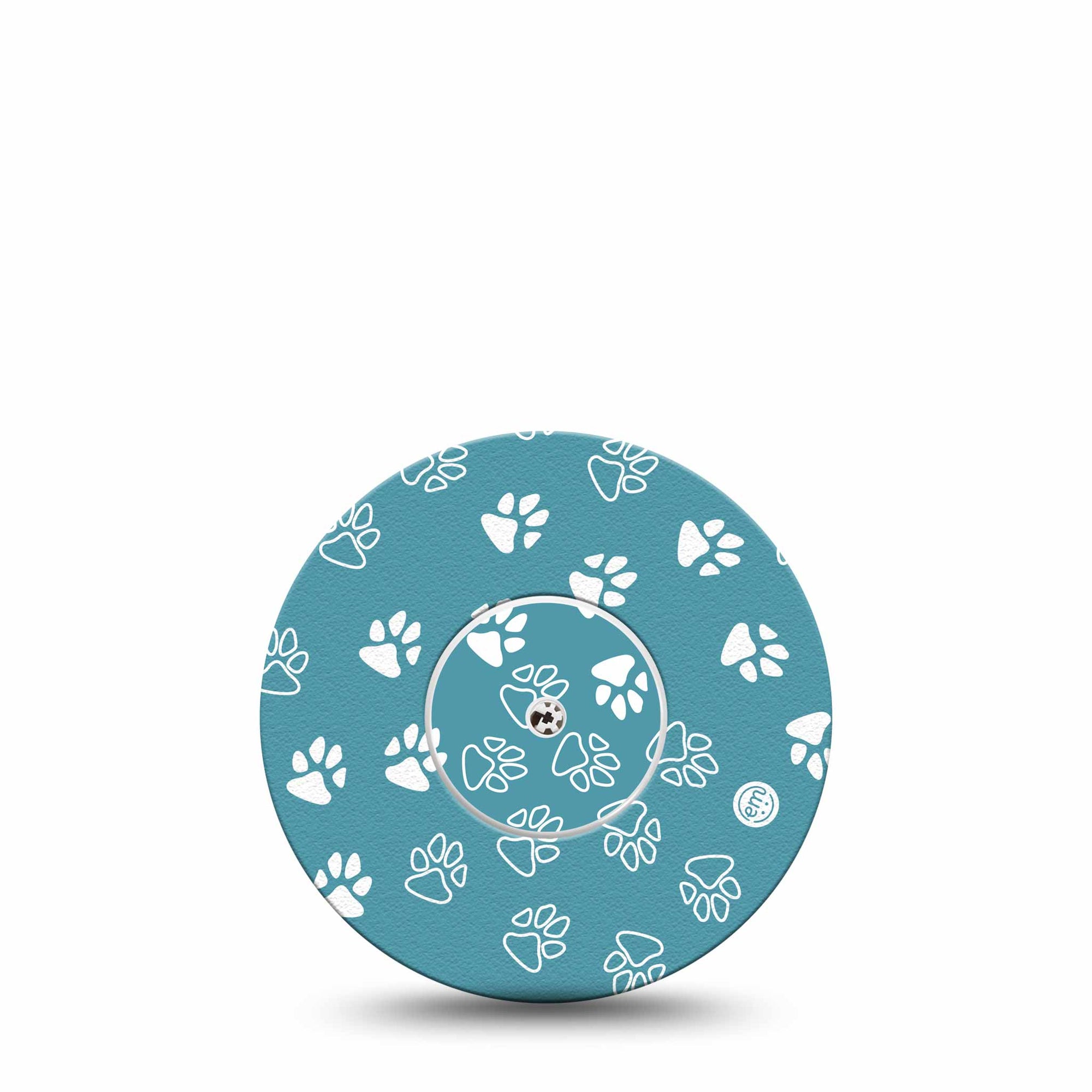 ExpressionMed Pawprint Libre Transmitter Sticker with Tape