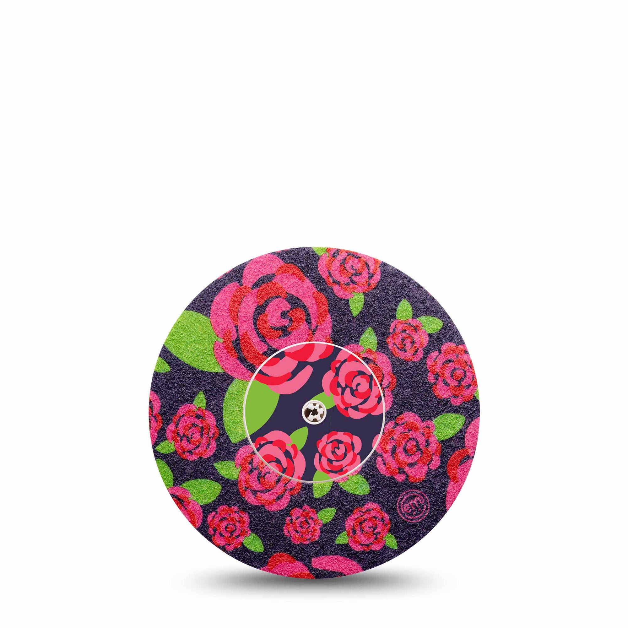 ExpressionMed Pretty Pink Roses Libre Transmitter Sticker, Abbott Lingo