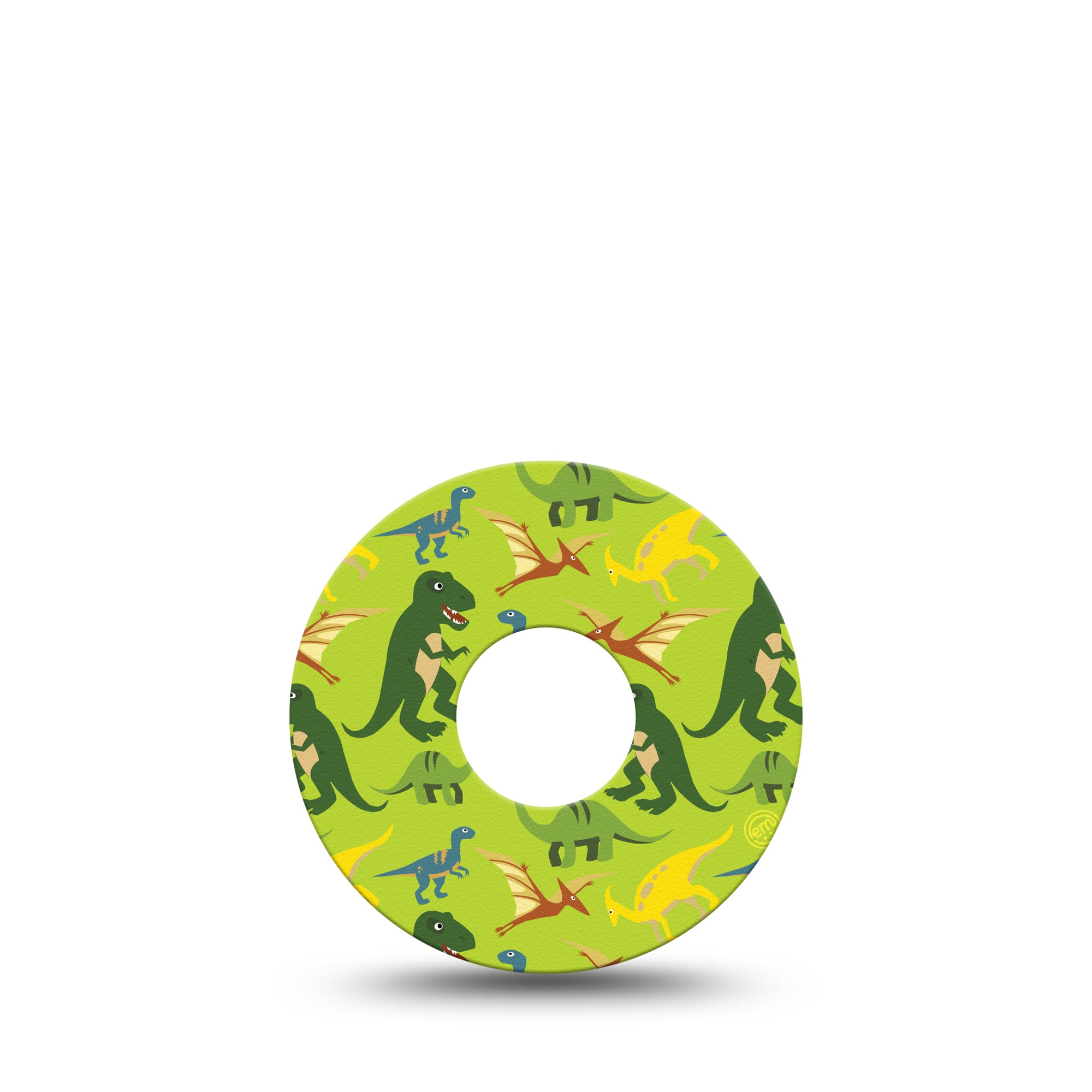 Daring Dinosaurs Libre 3 Tape, Jurassic Themed, CGM Overlay Patch Design