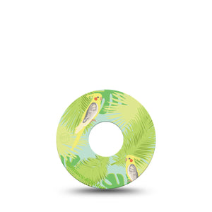 Cockatiels Libre 3 Tape, Single, Exotic Birds CGM Adhesive Patch Design