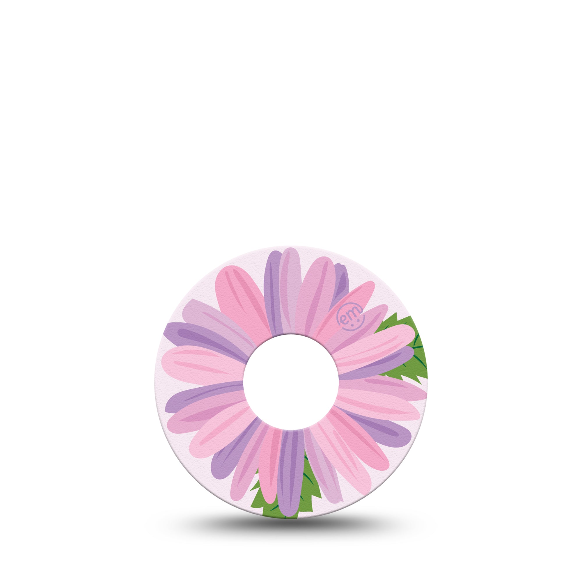 Daisy Libre 3 Tape, Single, Pastel Floral Themed, CGM Adhesive Patch Design