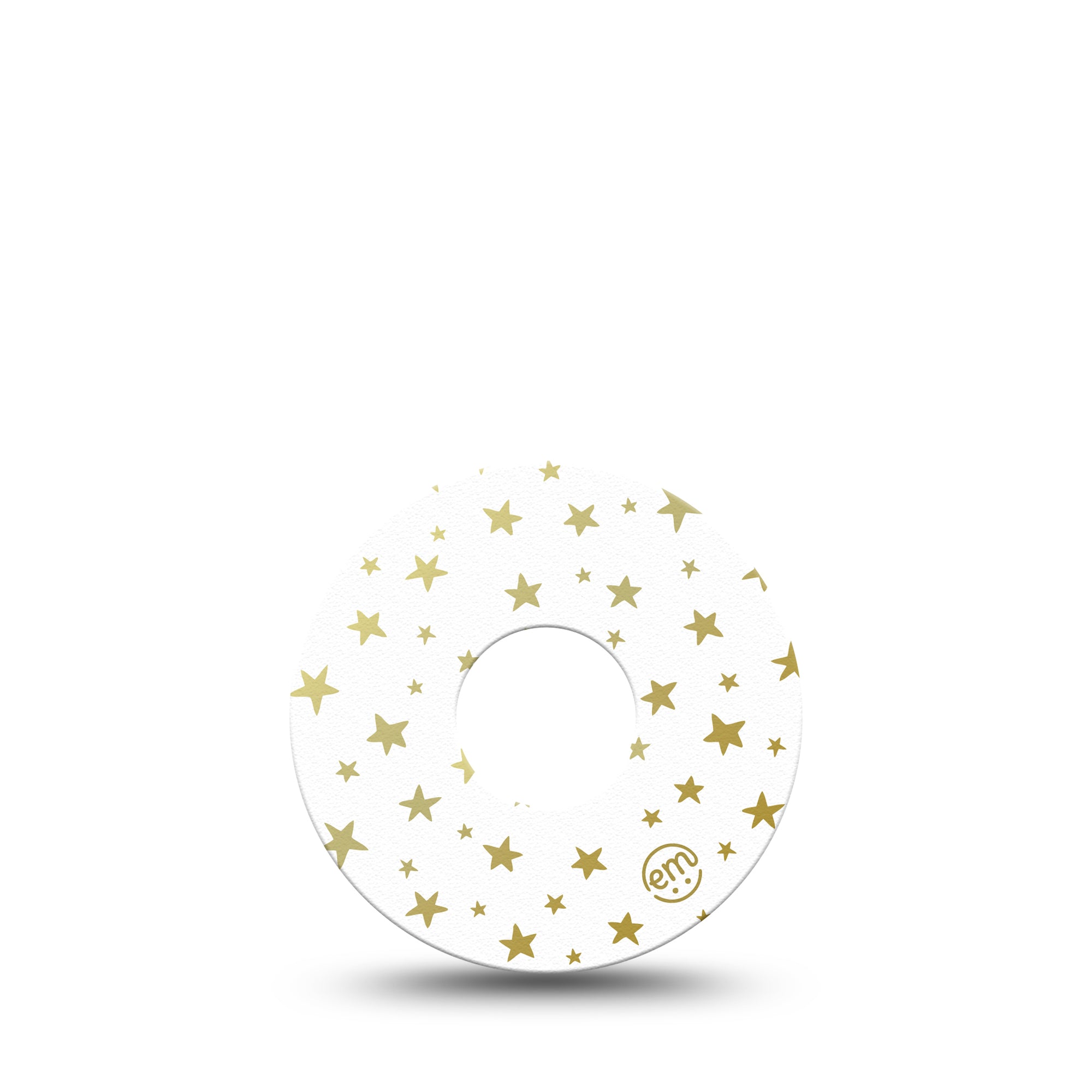ExpressionMed Twinkling Stars Libre 3 Tape, Single, Shining Stars Inspired, CGM Patch Design