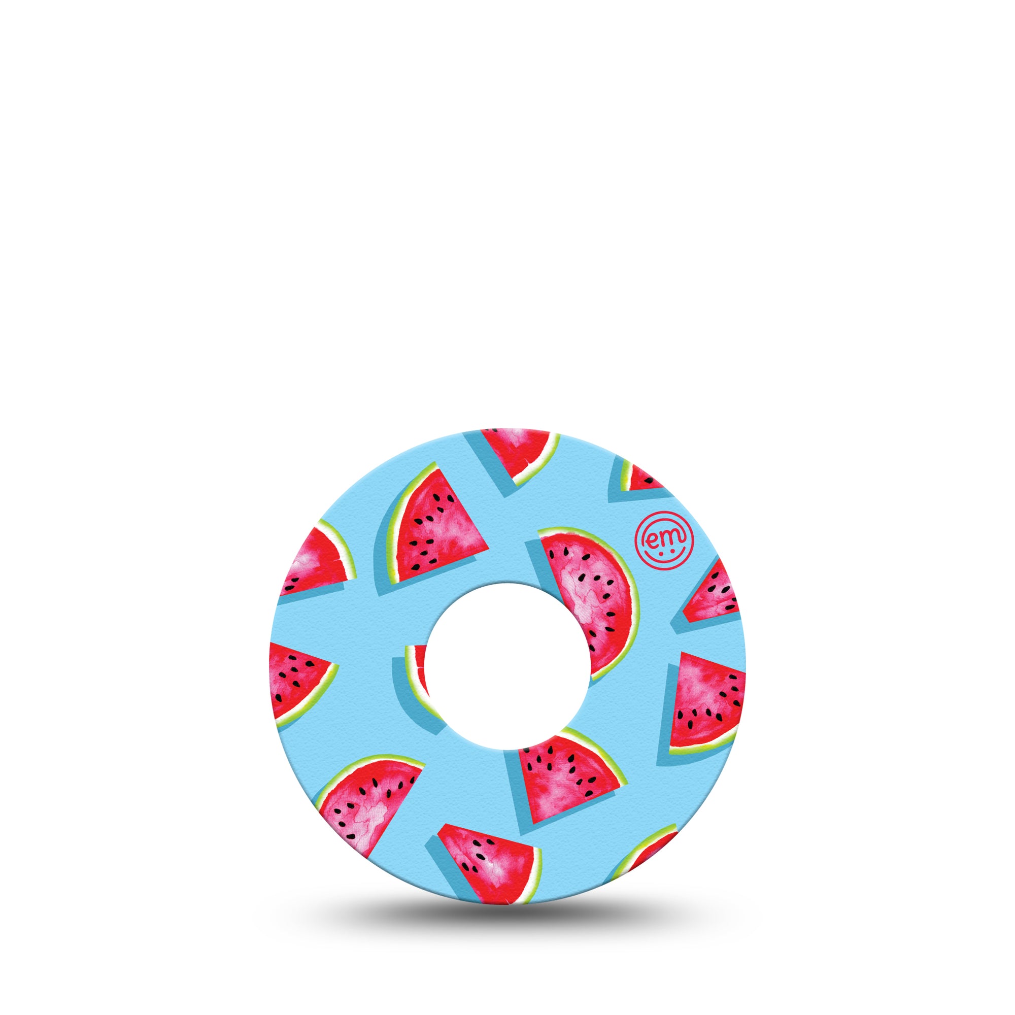 Watermelon Slices Libre 3 Tape, Summer Fruit Themed, CGM Adhesive Patch Design