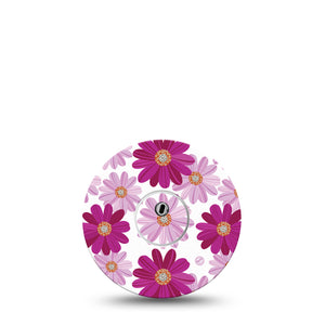 ExpressionMed Brilliant Daisies Libre 3 Transmitter Sticker