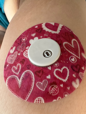 ExpressionMed Whimsical Hearts Libre 3 Tape