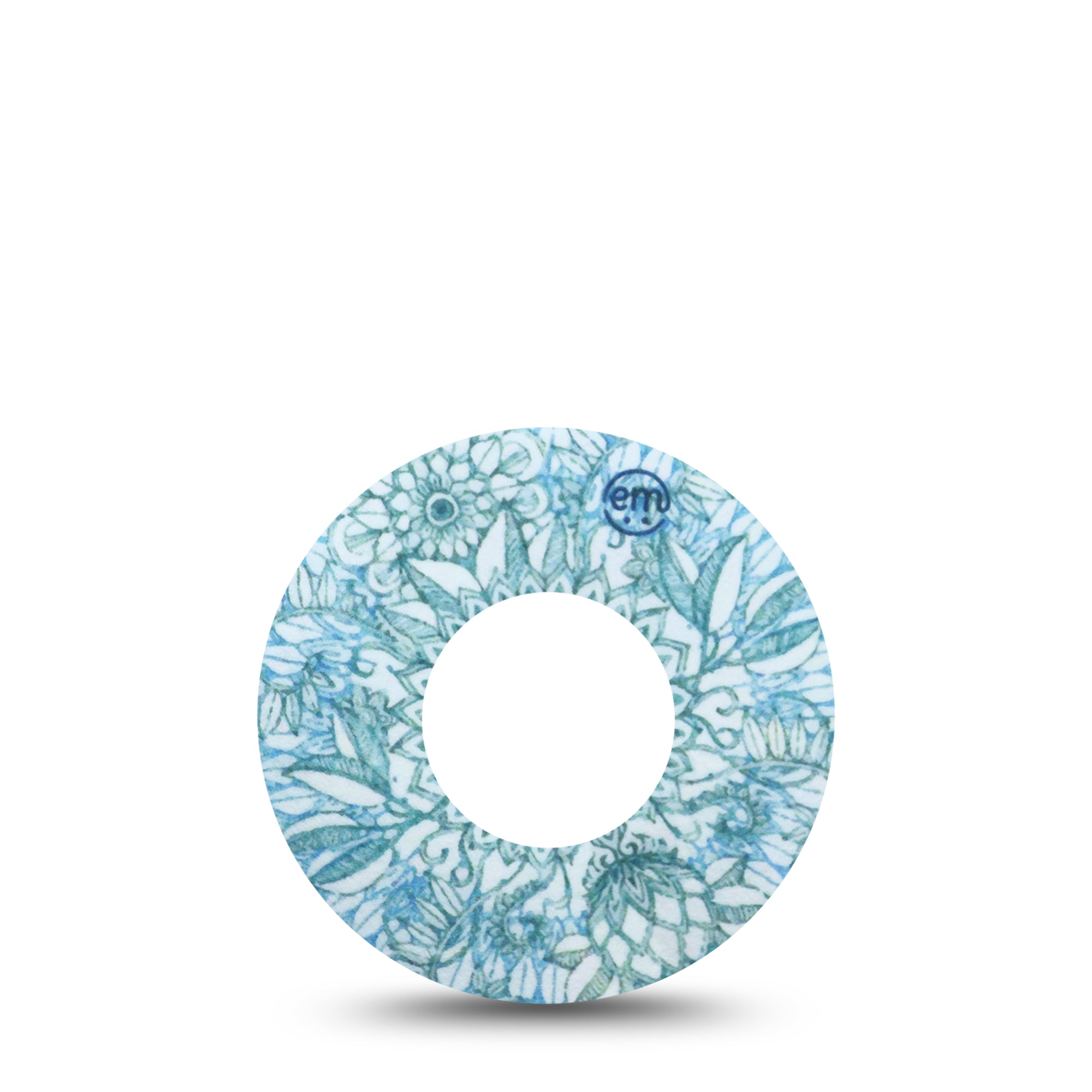 Aqua Floral Libre Tape