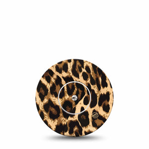 Leopard Print Libre Transmitter Sticker with Tape