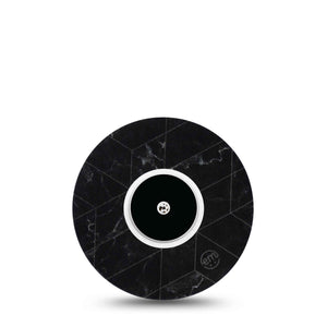 Black Libre Transmitter Sticker with Black Marble Tape