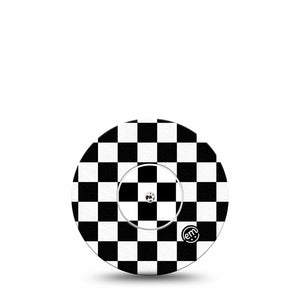 Checkered Libre Transmitter Sticker with Tape