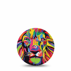 Majestic Lion Libre Transmitter Sticker with Tape