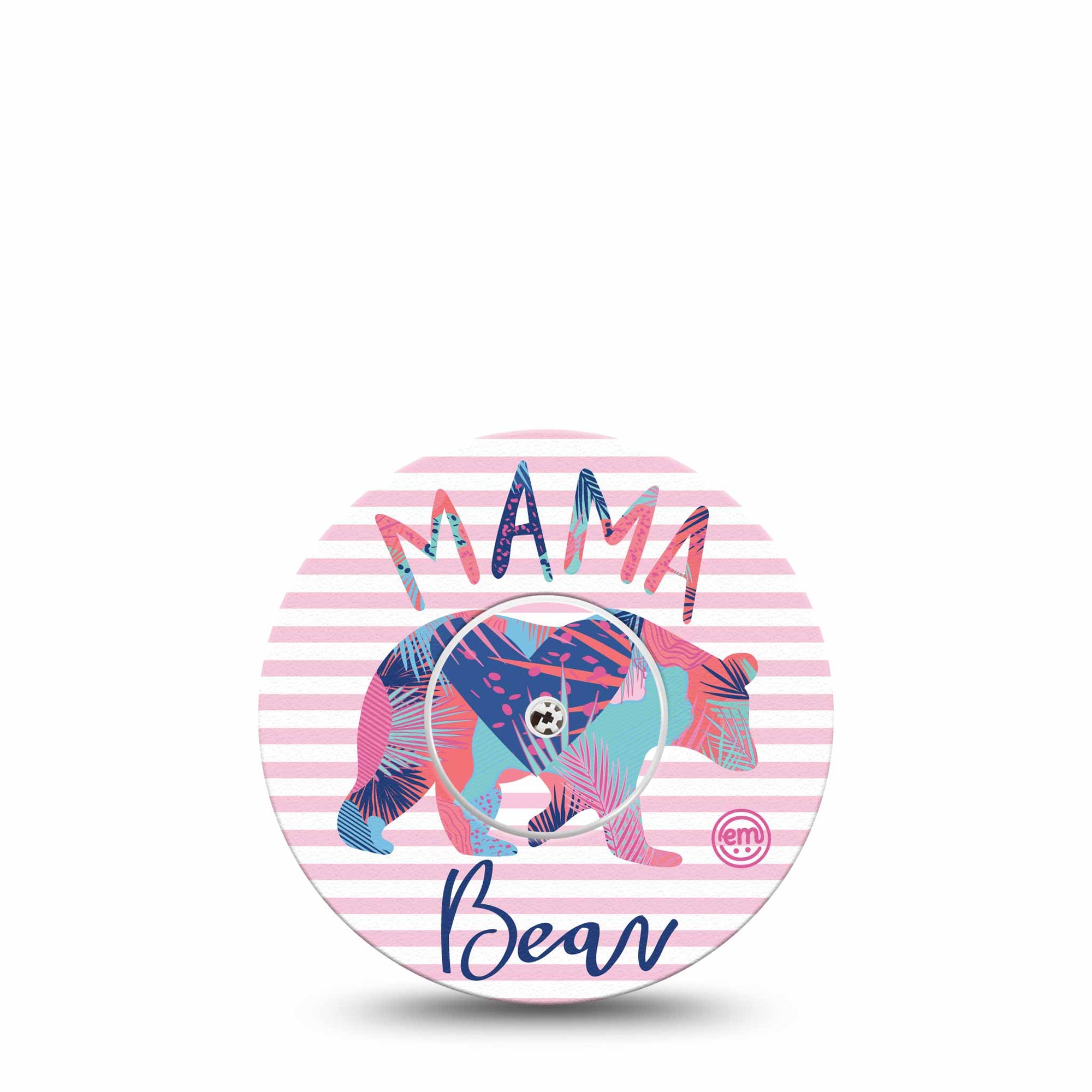 ExpressionMed Mama Bear Libre Transmitter Sticker, Abbott Lingo