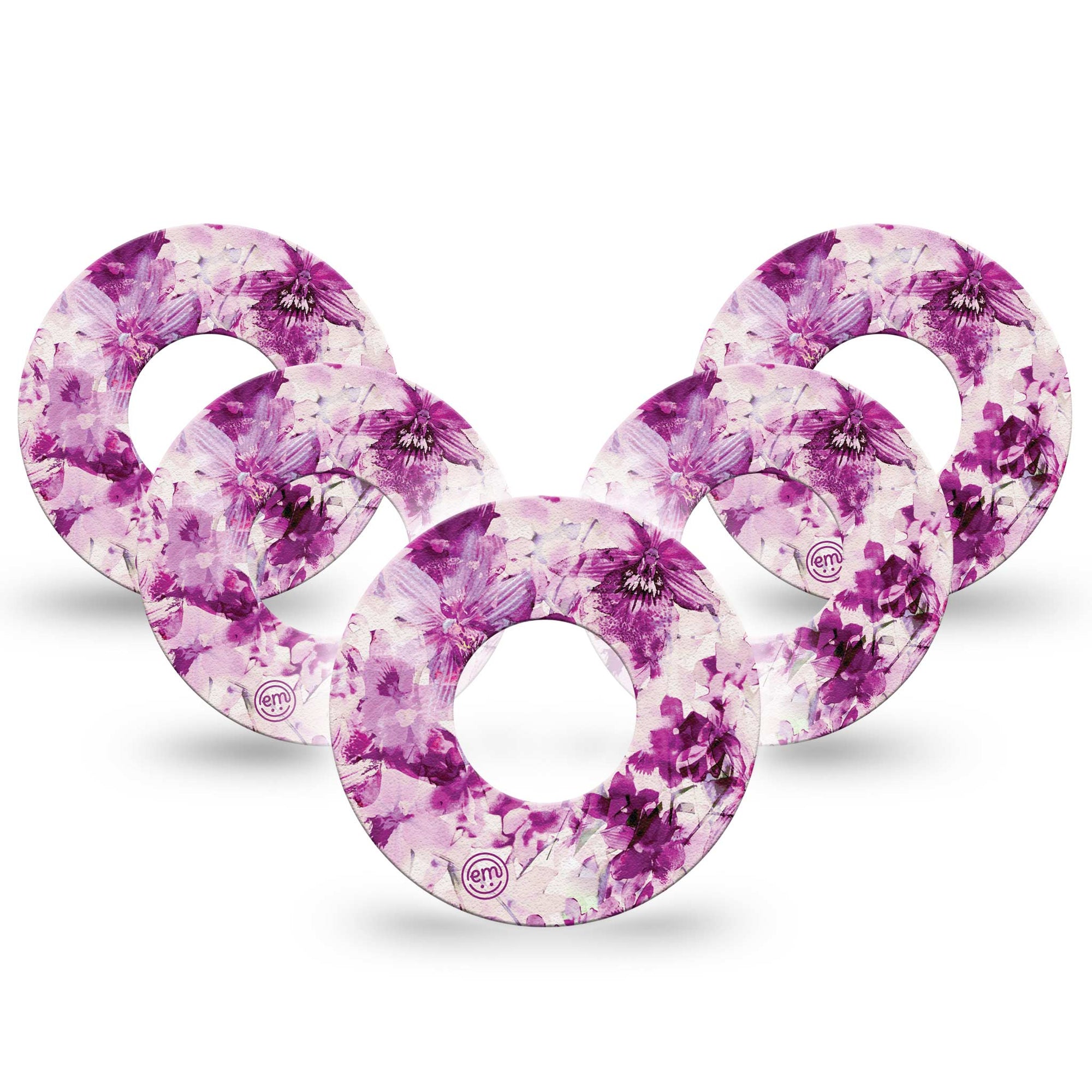 Violet Orchids Libre Tape 5-Pack, Abbott Lingo