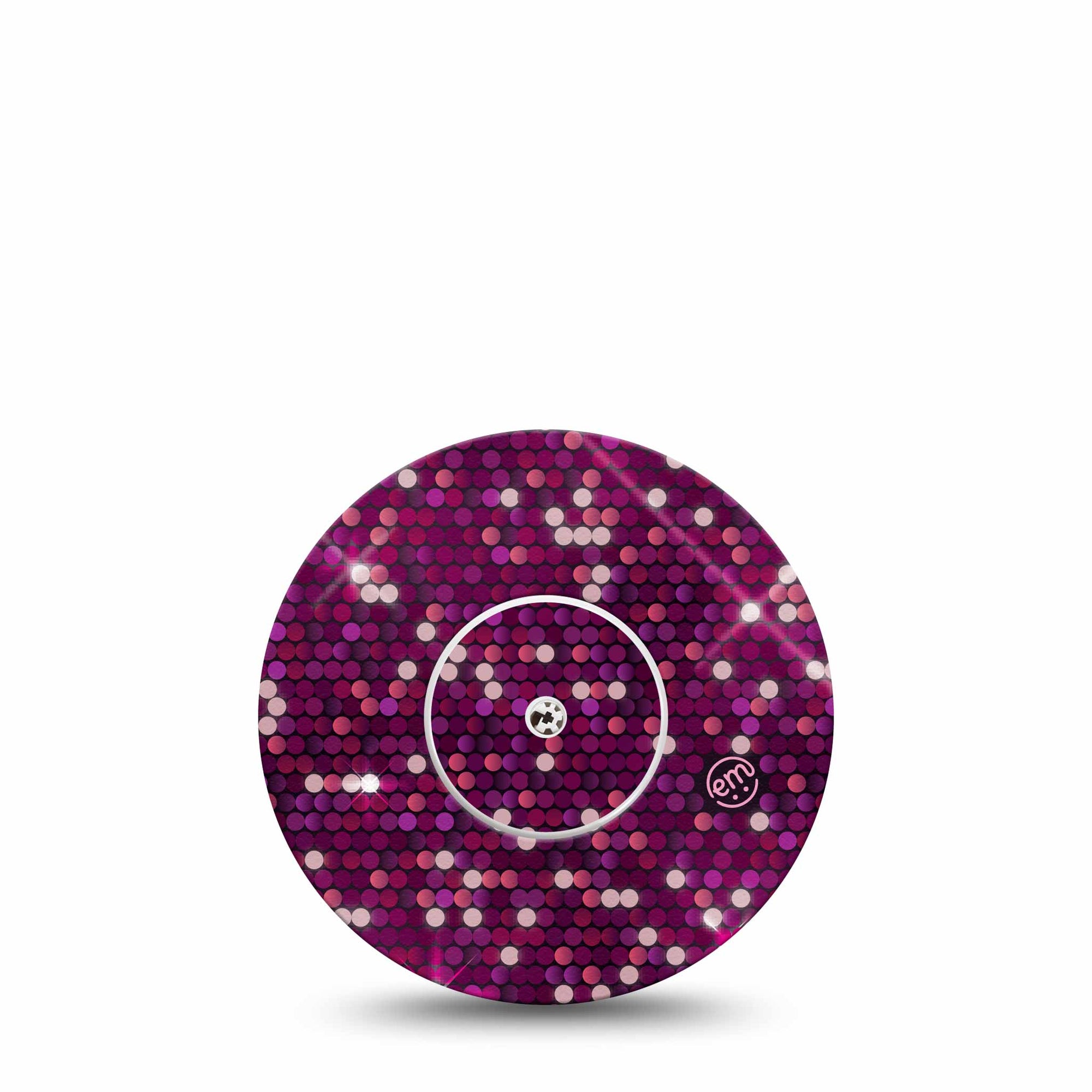 Pink Sequins Libre Transmitter Sticker, Abbott Lingo