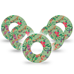 ExpressionMed Garden Butterflies Libre Tapes , Abbott Lingo