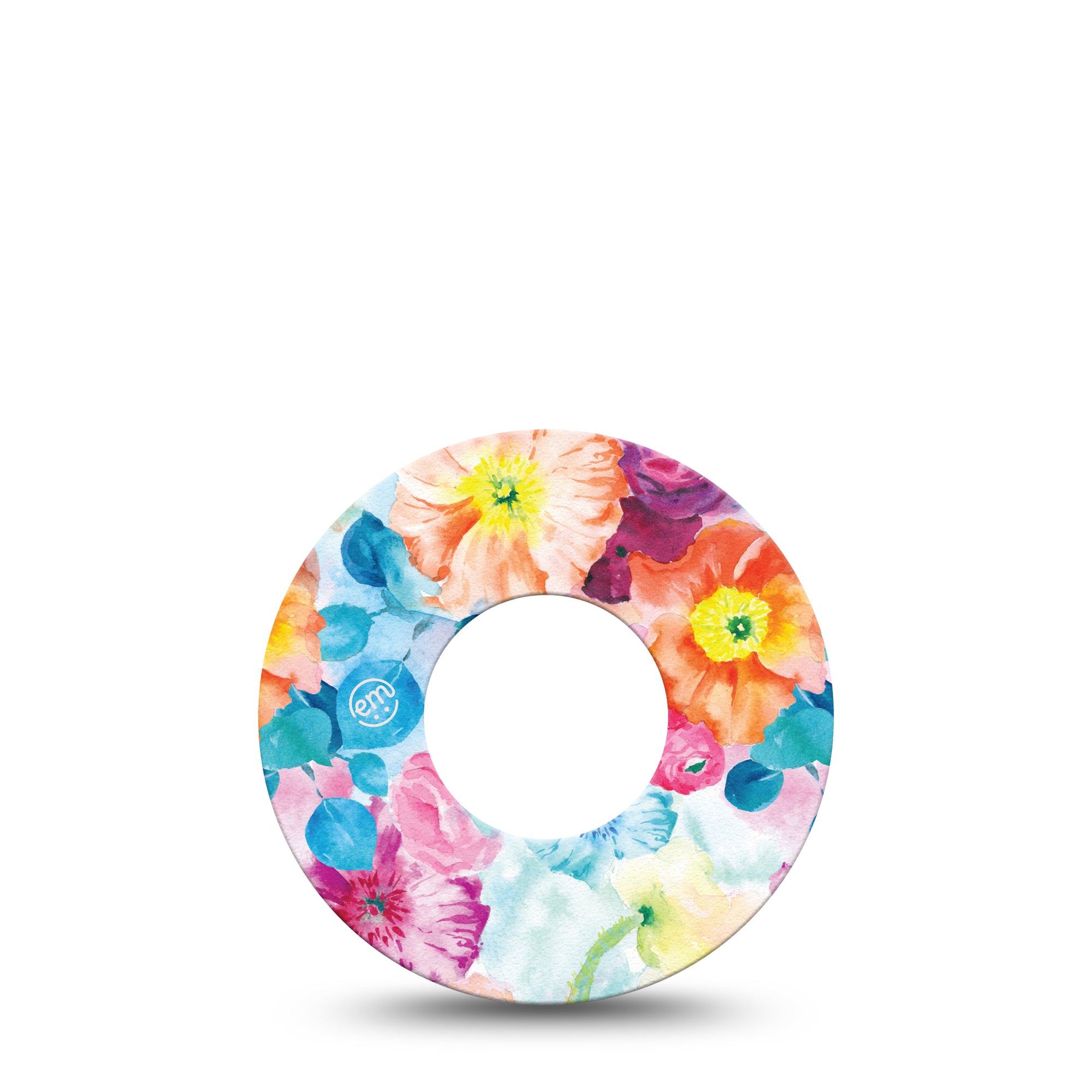 Watercolor Poppies Libre Tape