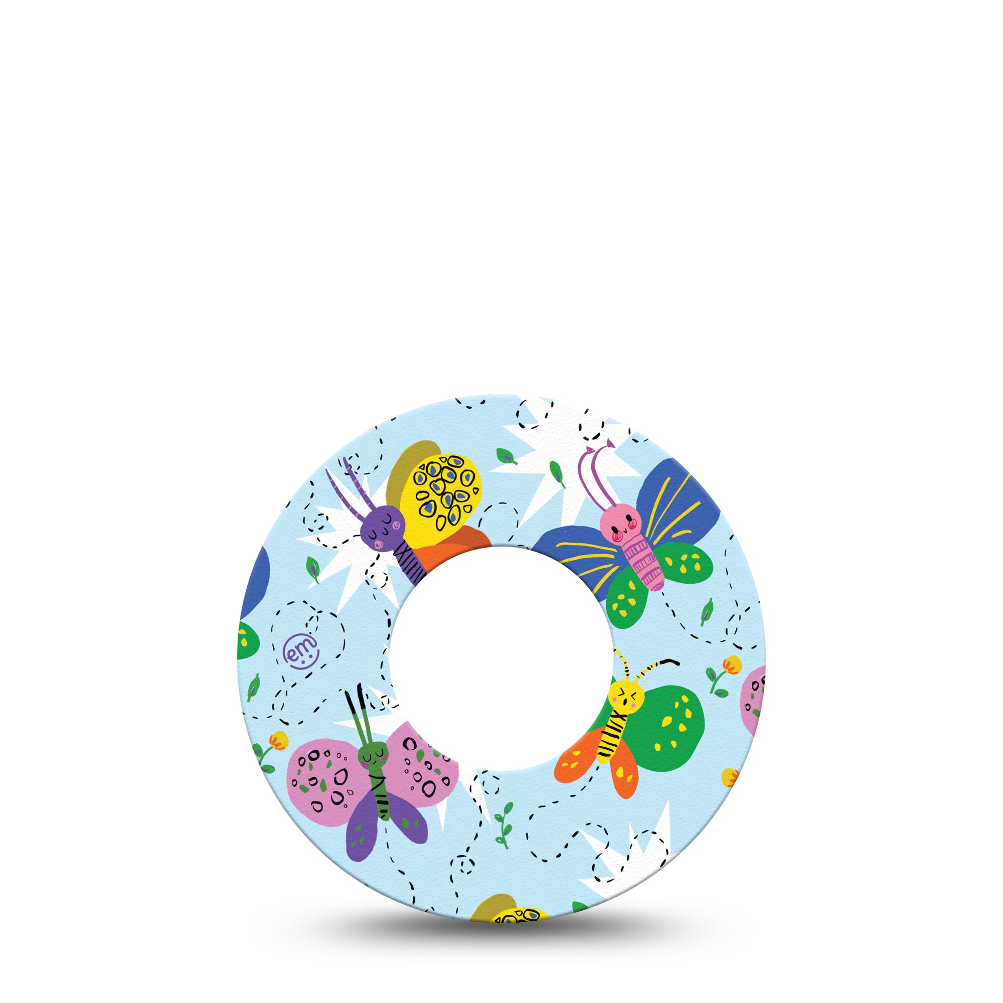 Cute Butterflies Libre Tape, Abbott Lingo