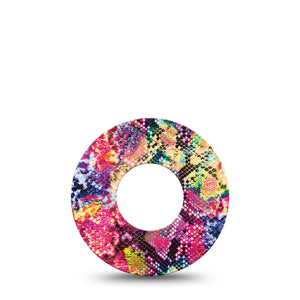 ExpressionMed Rainbow Snakeskin Libre Tape